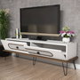 Hanah Home Ekol Soporte de TV Blanco